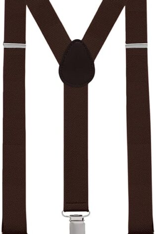 SUSPENDERS BROWN