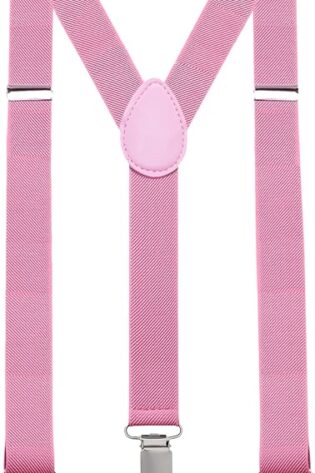 SUSPENDERS LIGHT PINK