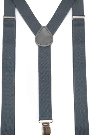 SUSPENDERS GREY