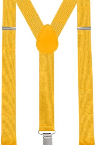 SUSPENDERS YELLOW