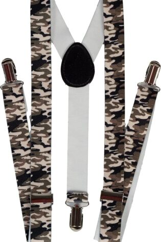 SUSPENDERS CAMO