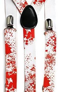 SUSPENDERS BLOOD SPATTER