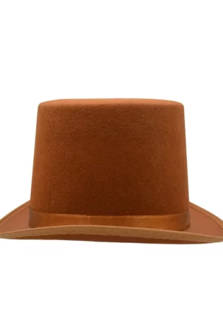 WILLY WONKA BROWN TOP HAT