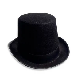 WILLY WONKA BLACK TOP HAT