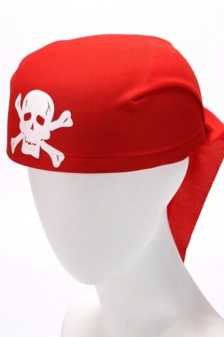 PIRATE HAT RED