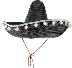 MEXICAN HAT BLACK AND SILVER