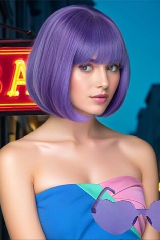 SHORT BOB LILAC
