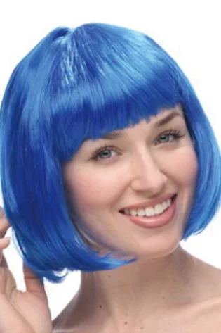 SHORT BOB ROYAL BLUE