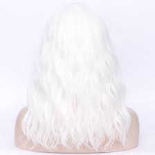 LONG WIG WITH WAVE WHITE