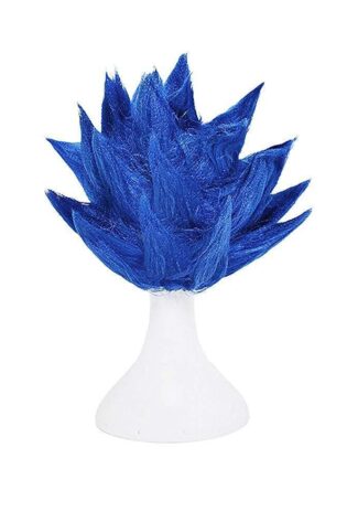 SPIKY GOKU ROCKER WIG BLUE