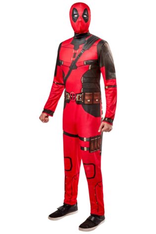 Deadpool Body-Fit Jumpsuit Costume Adult