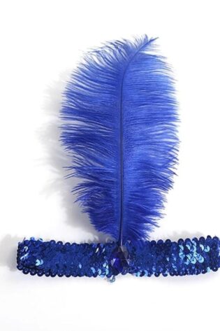1920s FEATHER HEADBAND
