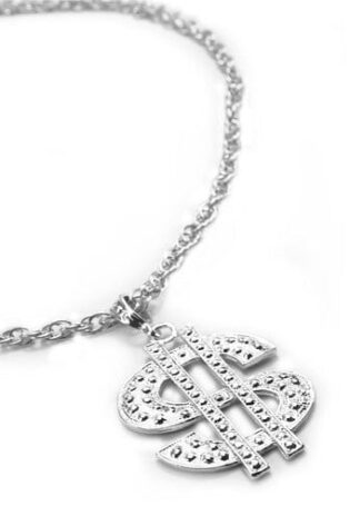 DOLLAR SIGN NECKLACE