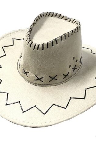 COWBOY HAT CREAM WHITE