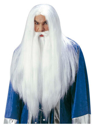 WIZARD WIG AND BEARD