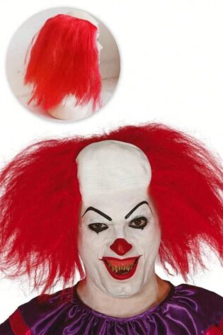 SKULLCAP CLOWN WIG