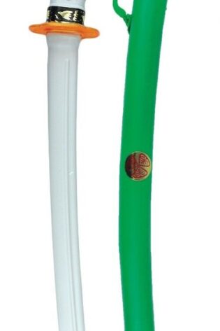 GREEN PLASTIC KATANA