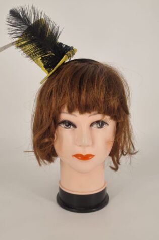 GLITTER TOP HAT ALICEBAND GOLD