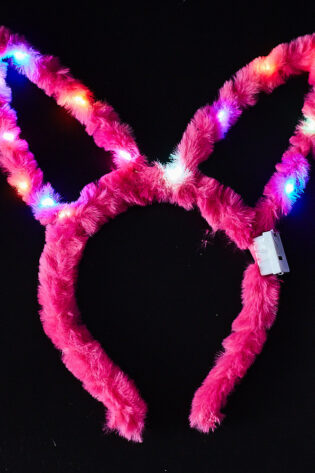 PINK LIGHTING UP BUNNY EARS