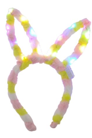 YELLOW WITH MIX COLORS LIGHTING BUNNY