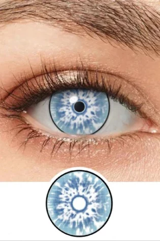 Gojo Blue Contact Lenses