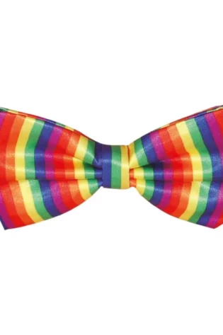 RAINBOW LARGE BOW TIE