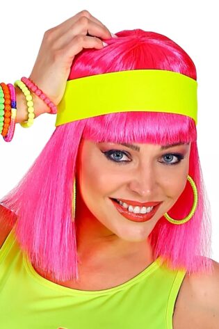 LYCRA  HEADBAND YELLOW