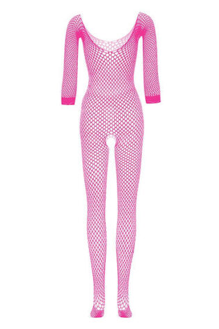 FULL BODY FISHNETS PINK