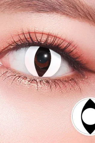 WHITE CAT EYE  D21-WH