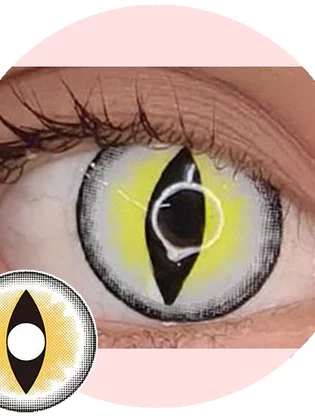 SEXY CAT EYE   YELLOW YS20-3