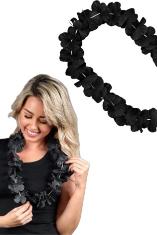 HAWAIIAN GARLANDS BLACK
