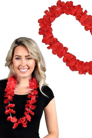 HAWAIIAN GARLANDS RED