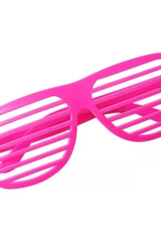 NEON SHUTTER STYLE GLASSES  PINK