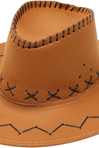 COWBOY THAT CREAM BROWN  SUEDE