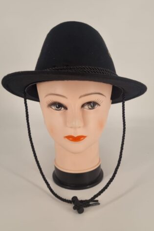 KIDS COW BOY HAT BLACK