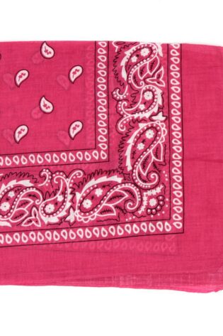 COWBOY BANDANAS BRIGHT PINK