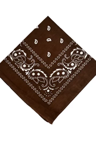 COWBOY BANDANAS BROWN