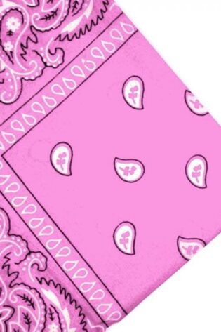 COWBOY BANDANAS LIGHT PINK