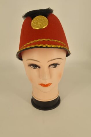 SOLIDER HAT RED