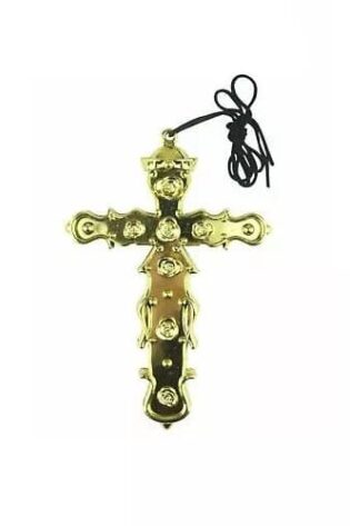 METALLIC CROSS GOLD