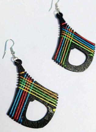 CANLITE EARRINGS BLACK