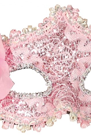 LIGHT PINK LACE AND FLOWER