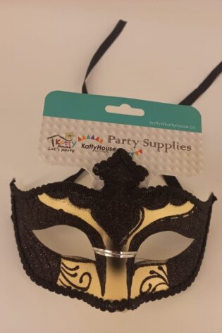 GOLD AND GLITTER BLACK