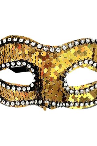 GOLD SEQUIN AND JEWEL