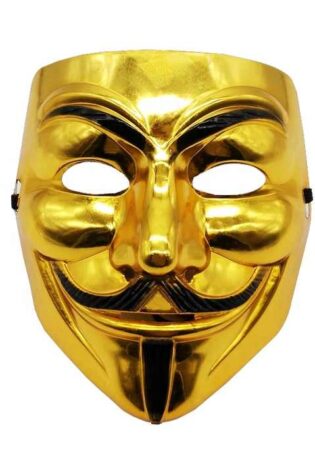 ANONOMUS MASK GOLD