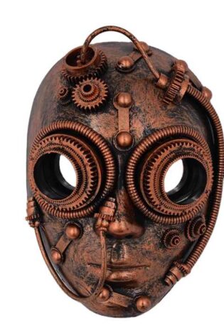 STEAM PUNK FULL FACE DIVER MASKBRONZE