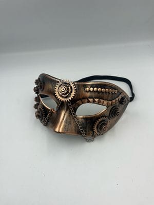 STEAMPUNK MASK BRONSE