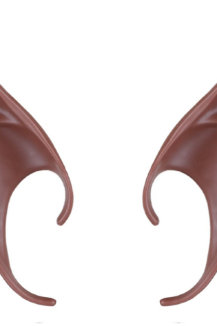 ELF EARS LARGE BROWN