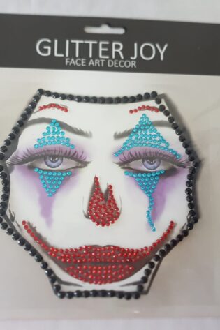 CLOW DAY OF THE DEATH FACE ART