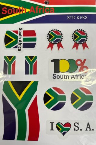 SOUTH AFRICA FACE TATTOO